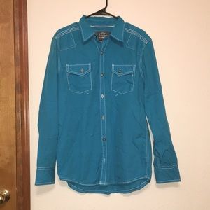 BKE size large blue flannel